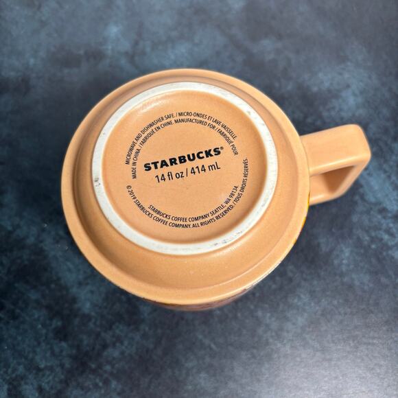 Starbucks 2019 Cactus Flower Ceramic Collectible Mug 14 oz - Picture 5 of 5